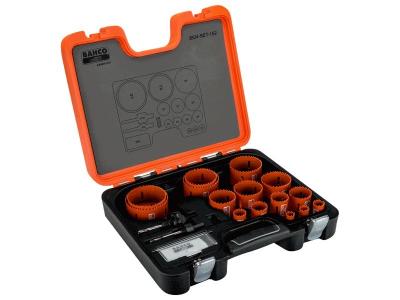 Coffret de scies tr&eacute;pans bim&eacute;tal Sandflex 19 &agrave; 79 mm, 13 pcs 3834-SET-53