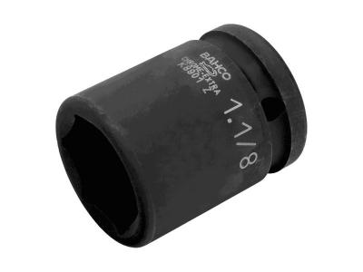 Douille &agrave; choc 6 pans 1-1/2 70 mm finition phosphat&eacute;e K9801M-70 Bahco