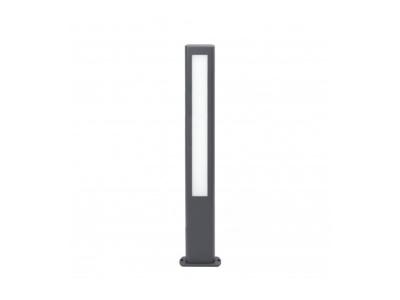 Borne ext&eacute;rieure led Faro Nanda Gris anthracite Aluminium 71217