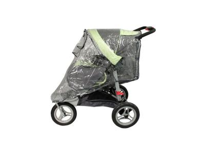Bambisol Habillage Pluie pour Poussette 3 Roues Transparent