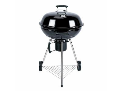 Barbecue charbon de bois &acirc;Œ€57cm georges noir r&eacute;cup&eacute;rateur de cendres