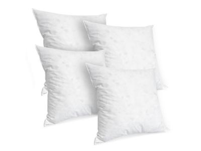 Lot de 4 oreillers 60x60 Duvet & Plumes Mi-ferme