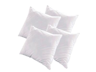 Lot de 4 oreillers 60x60 Fibres creuses polyester