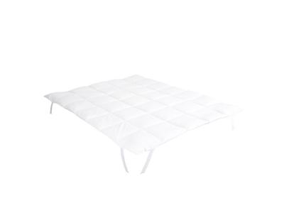 BELLECOUR LITERIE Surmatelas TRANQUILITE 90x200 cm Duvet et plumes