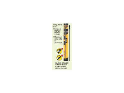 Berthoud Allonge de Lance Composite pour Poign&eacute;e Profil Ou Fuso, 60cm