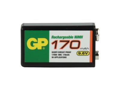 Pack accus nimh 9.6 v 170 mah nimh-gp9v6