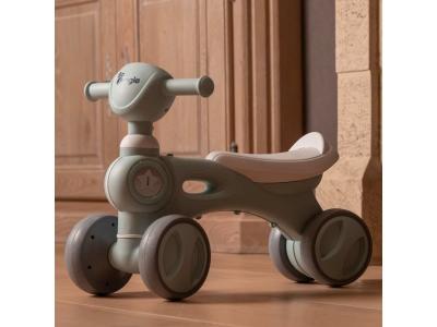 Bo jungle trotteur b&eacute;b&eacute; b-bike jumpy bleu 434316