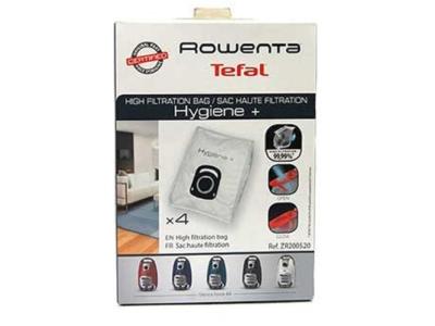Boite De 4 Sacs Hygi&egrave;ne + Silence Force Pour Aspirateur Rowenta