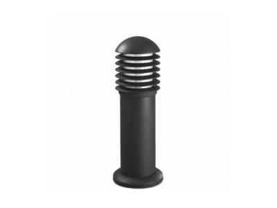 Borne Balizas 50cm, aluminium et polycarbonate, gris urbain