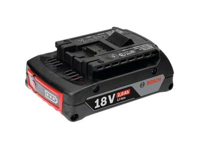 Bosch 1 Batterie Coulissante 18 V Light Duty (ld), 2,0 Ah, Li-ion, Gba M-b