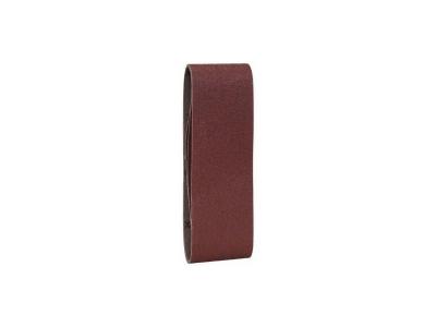 BOSCH 2609256192 Set de 3 bandes abrasives pour ponceuses &agrave; bande, qualit&eacute; rouge