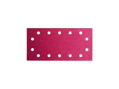 Feuille abrasive 115x280 mm G240 , RW, 14 trous, fixation &eacute;trier