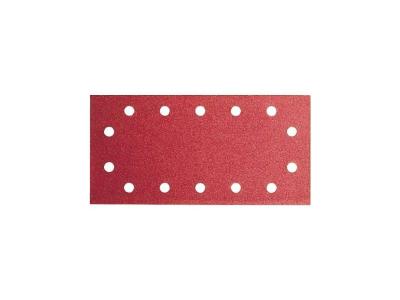 Feuille abrasive 115x230 mm G40, RW, 14 trous, velcro - 10 pi&egrave;ces