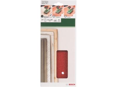 Bosch accessoires - abr. Vibrante auto -agrippant 115x280/g60/14trous