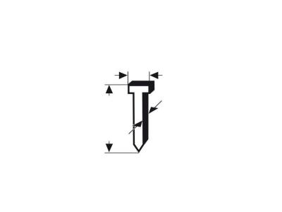 Bosch Accessories 1609200378 Clou 23 mm Lot de 1000
