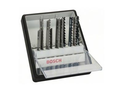 Kit de 10 lames de scie sauteuse Bosch Wood Expert Robust line