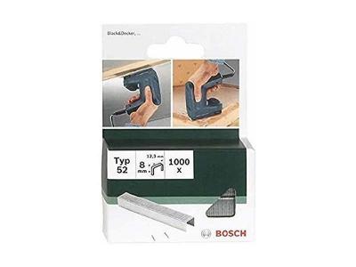 Agrafes 52 12.3x1.25x6mm - 1000 pi&egrave;ces