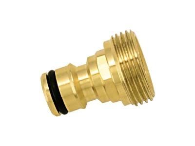 Boutt&eacute; ADM20 Adaptateur Automatique Laiton Male 20x27, Or, 1 Paquet