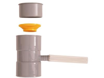 Boutt&eacute; CGG Collecteur de goutti&egrave;re DN &oslash; 80-100 &oslash;80-100 Gris