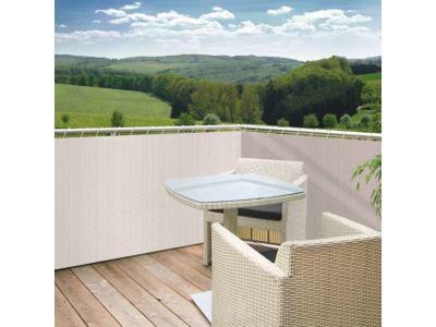 WINDHAGER Occultation balcon Sylt occultation 85% - 0,9x5m - Blanc