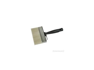 Silverline 719775 Brosse pour boiseries ext&eacute;rieures 125 mm de large