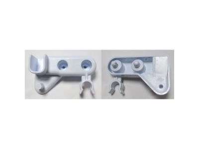 Butoir blanc droite portillon h.63x13 pour refrigerateur scholtes - c00041957