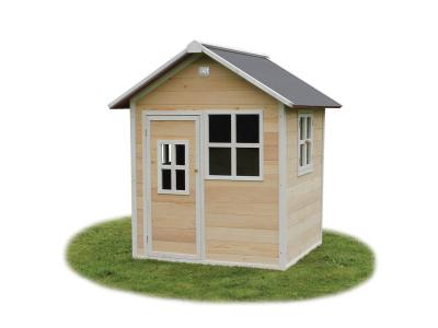 Maisonnette en bois pour enfants Loft 100 Naturel - Exit Toys