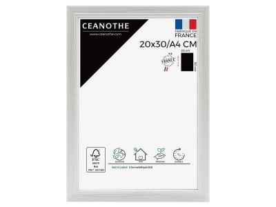 Cadre photo Perle gris clair 20x30 cm Brio 34110