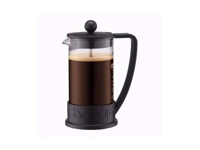 Cafeti&egrave;re &agrave; piston 3 tasses noir 035,0cl