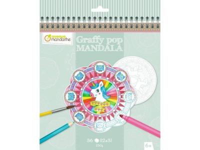 Avenue mandarine Graffy Pop Mandala, Magie