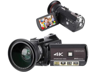 Cam&eacute;scope vid&eacute;o wifi dv 4k 1080p noir
