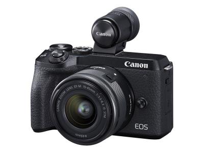 Canon EOS M6 Mark II + Objectif EF-M 15-45 + Viseur