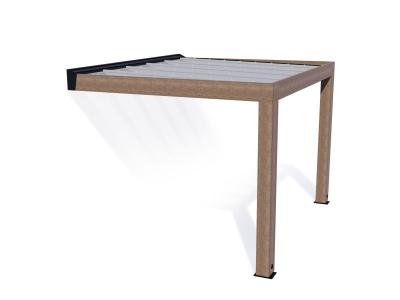 Canopia pergola helsinki pergola en bois de c&egrave;dre 340 x 300 706086 