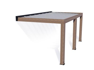 Canopia pergola helsinki pergola en bois de c&egrave;dre 535 x 300 706084 