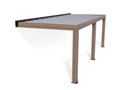 Canopia pergola helsinki pergola en bois de c&egrave;dre 730 x 300 707370 