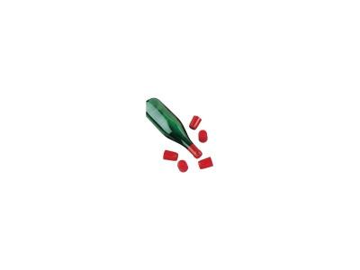 Duhalle capsule pvc retractable rouge x50 863