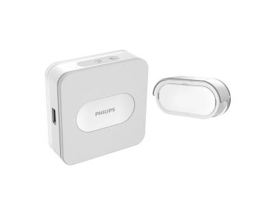 Set complet pour Sonnette sans fil Philips 531015 300 m blanc, gris
