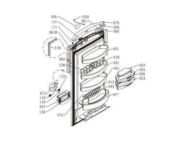 Carte Ecran Tactil Rep 073 Pour Refrigerateur Gorenje - 171163