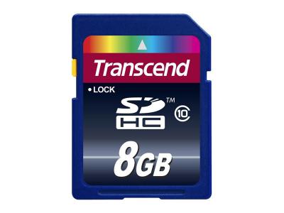 memoire SDHC Transcend 8Go , Class 10