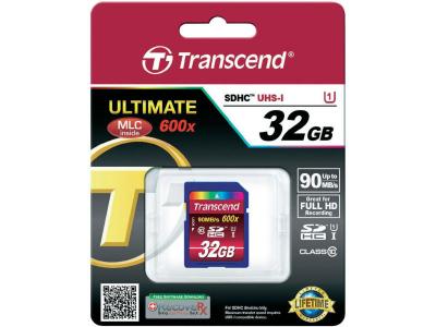 Transcend Premium - Carte m&eacute;moire flash - 8 Go - UHS Class 1 / Class10 - 400x - SDHC UHS-I 