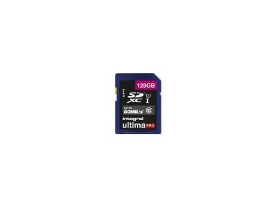 Integral UltimaPro - Carte m&eacute;moire flash - 128 Go - UHS Class 1 / Class10 - SDXC UHS-I 