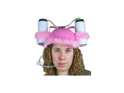 AEC - GA00127 - Casque Anti Soif Marabout Rose