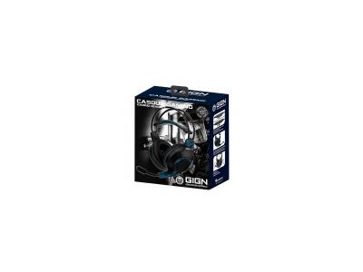 Gign - Casque Gaming 50 Mms Avec Micro Pour Ps5 - Xbox Serie X - Ps4 - Xbox One - Pc Nintendo Switch