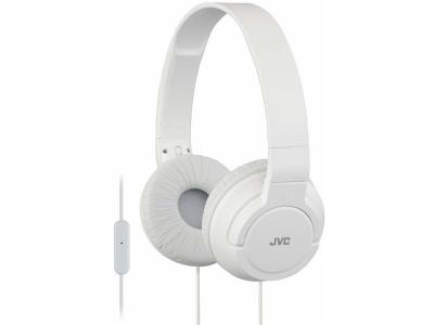 JVC HA-SR-185E Casque audio pliable blanc avec mic