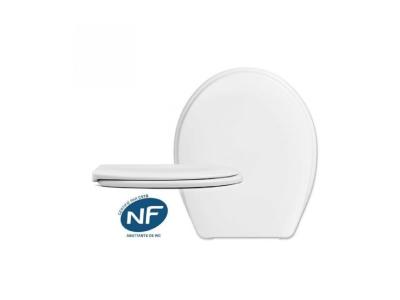 Sanimar Long Beach Abattant WC Duroplast 1600 Gr 43x37.2cm Blanc