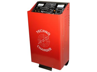 Chargeur d&eacute;marreur de batterie 12-24V AWELCO Charge 89A auto poids lourds 700 Ah TEC600 sur roues