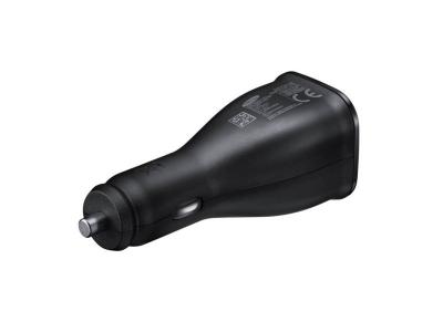 Samsung Chargeur allume-cigare rapide double Noir avecc&acirc;ble USB Type C