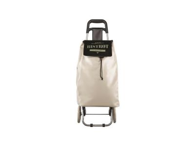 Chariot de courses Bistrot - Beige - Poussette de march&eacute; 50 L
