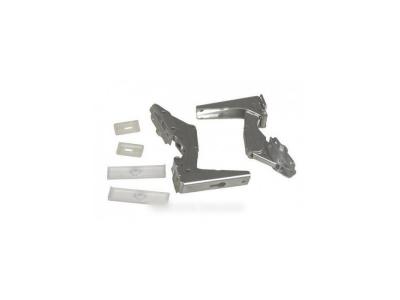 Charnieres x2 (inferieur & superieur) pour refrigerateur whirlpool