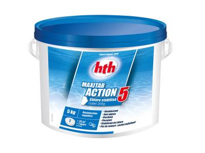 Hth - Chlore galets HTH 5Kg Maxitab 200g 5 fonctions